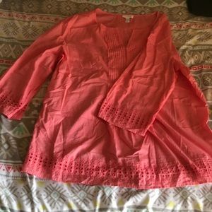 Light pink colored blouse